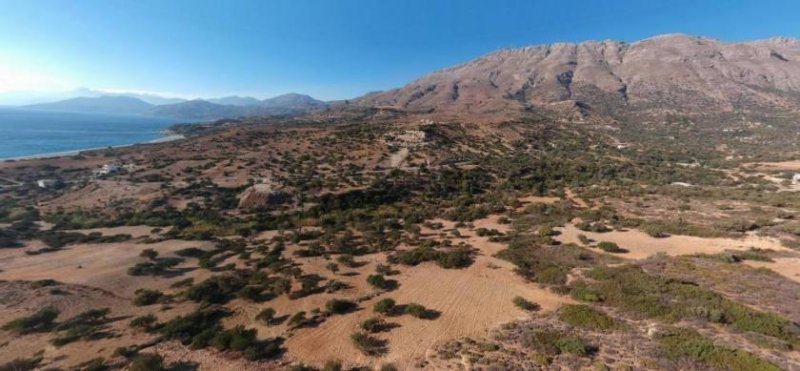 Triopetra Kreta, Triopetra: Grundstück am Meer in unberührter Gegend zu verkaufen Grundstück kaufen